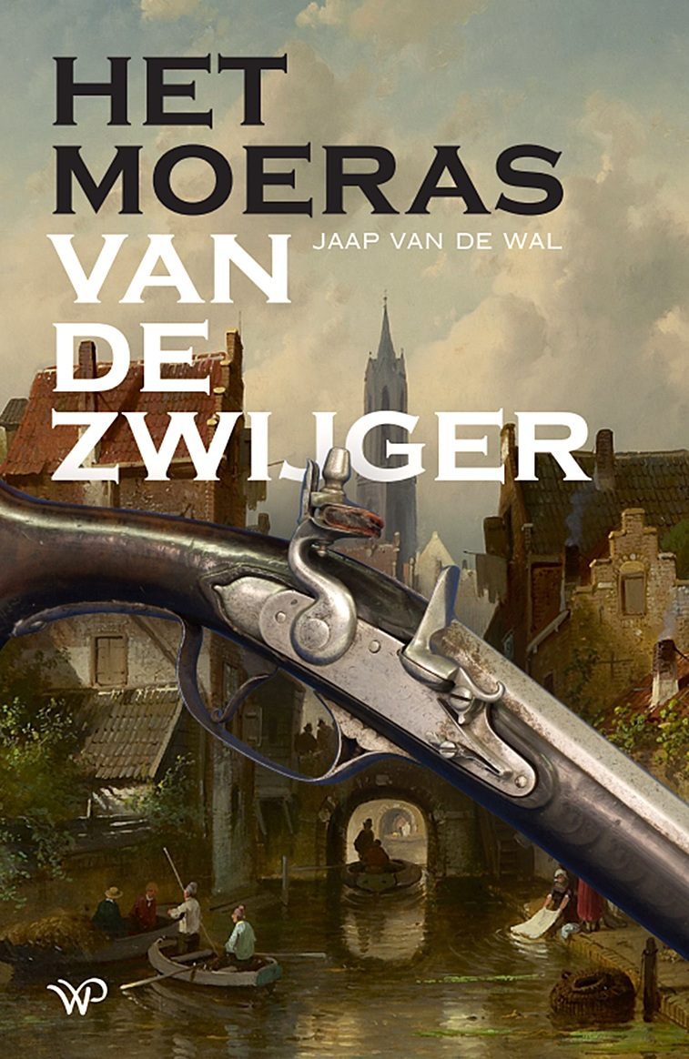Het moeras van De Zwijger Boekomslag van "Het moeras van de zwijger" met een historische afbeelding en een geweer.